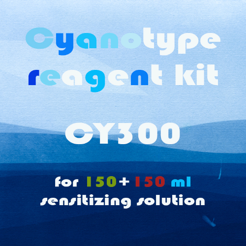 Cyanotype sensitizer reagent kit (for 150+150ml solution)