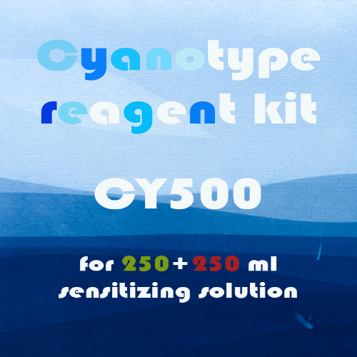 Cyanotype sensitizer reagent kit (for 250+250ml solution)